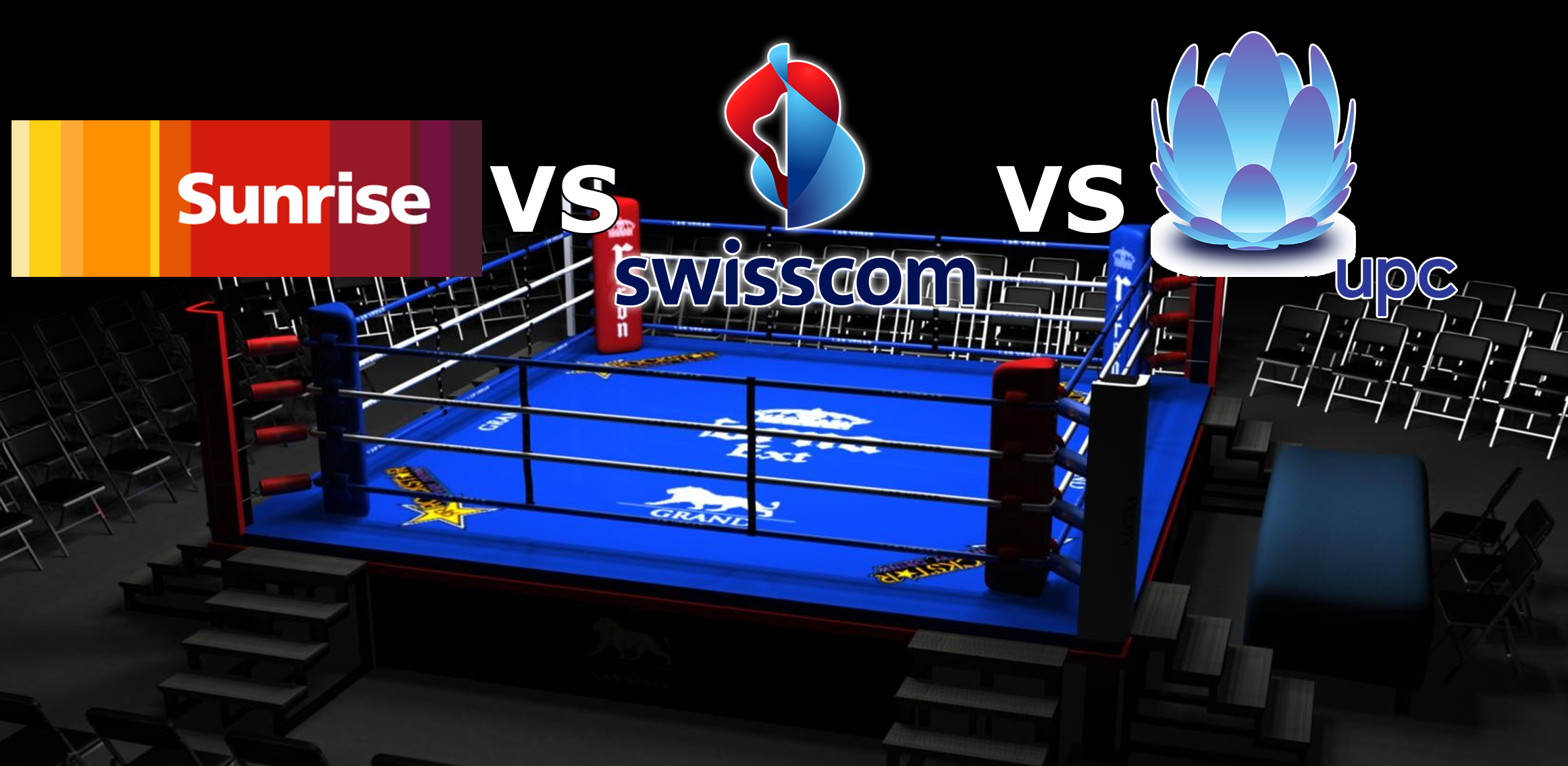 Swisscom Sunrise und UPC im Ring